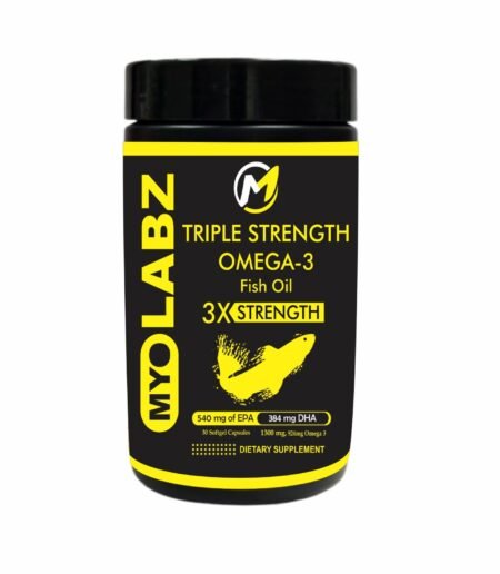 Triple Strength Omega-3 Fish Oil 30 Softgel Capsules