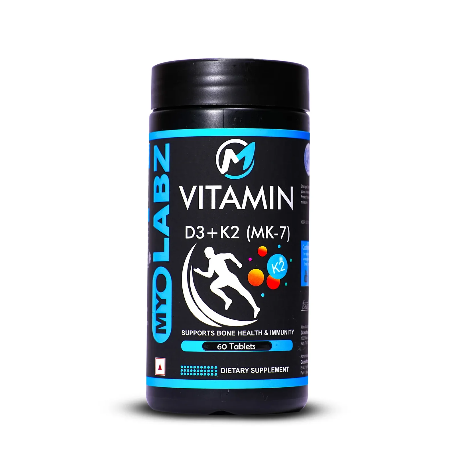 Myolabz Vitamin D3 K2 MK-7 Tablets 60