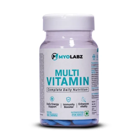 Myolabz Multivitamin Complete Daily Nutrition Blue | 60 Tablets