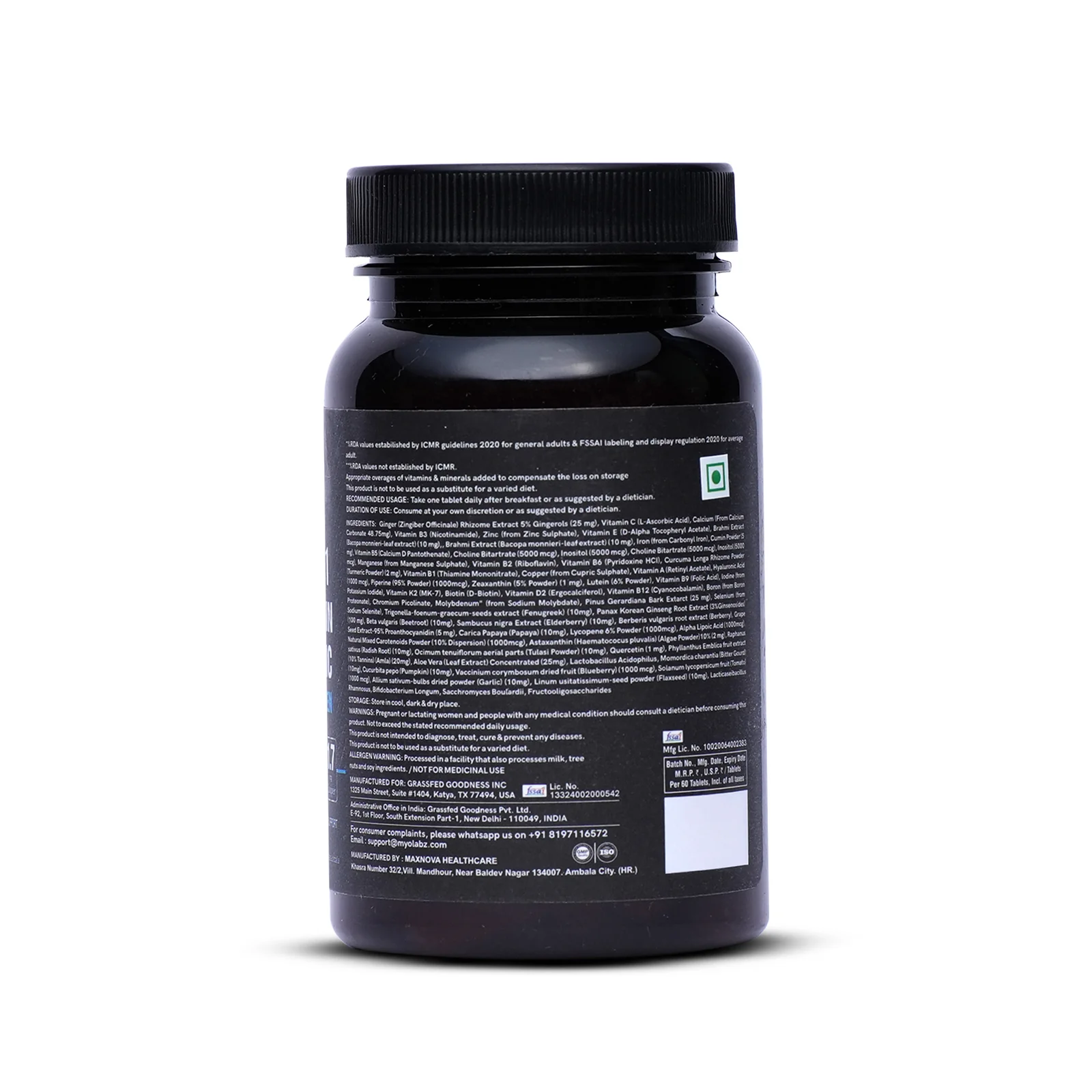 Myolabz 67-In-1 Multivitamin & Probiotic for Men - Image 2