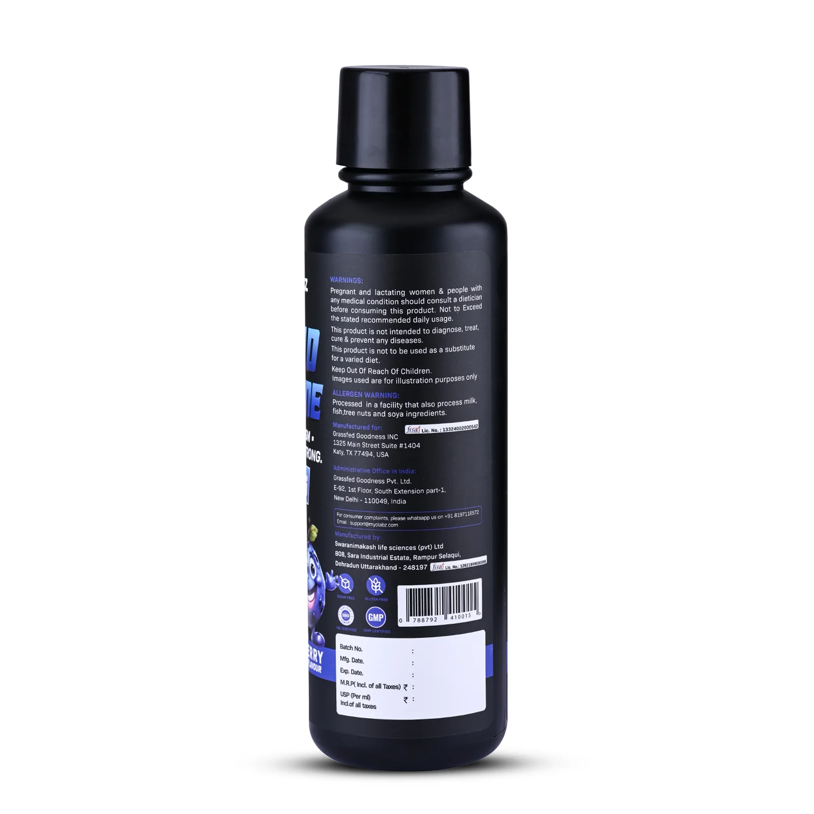 Myolabz Liquid L-Carnitine 3000mg Fat Burner | 450ml - Image 2