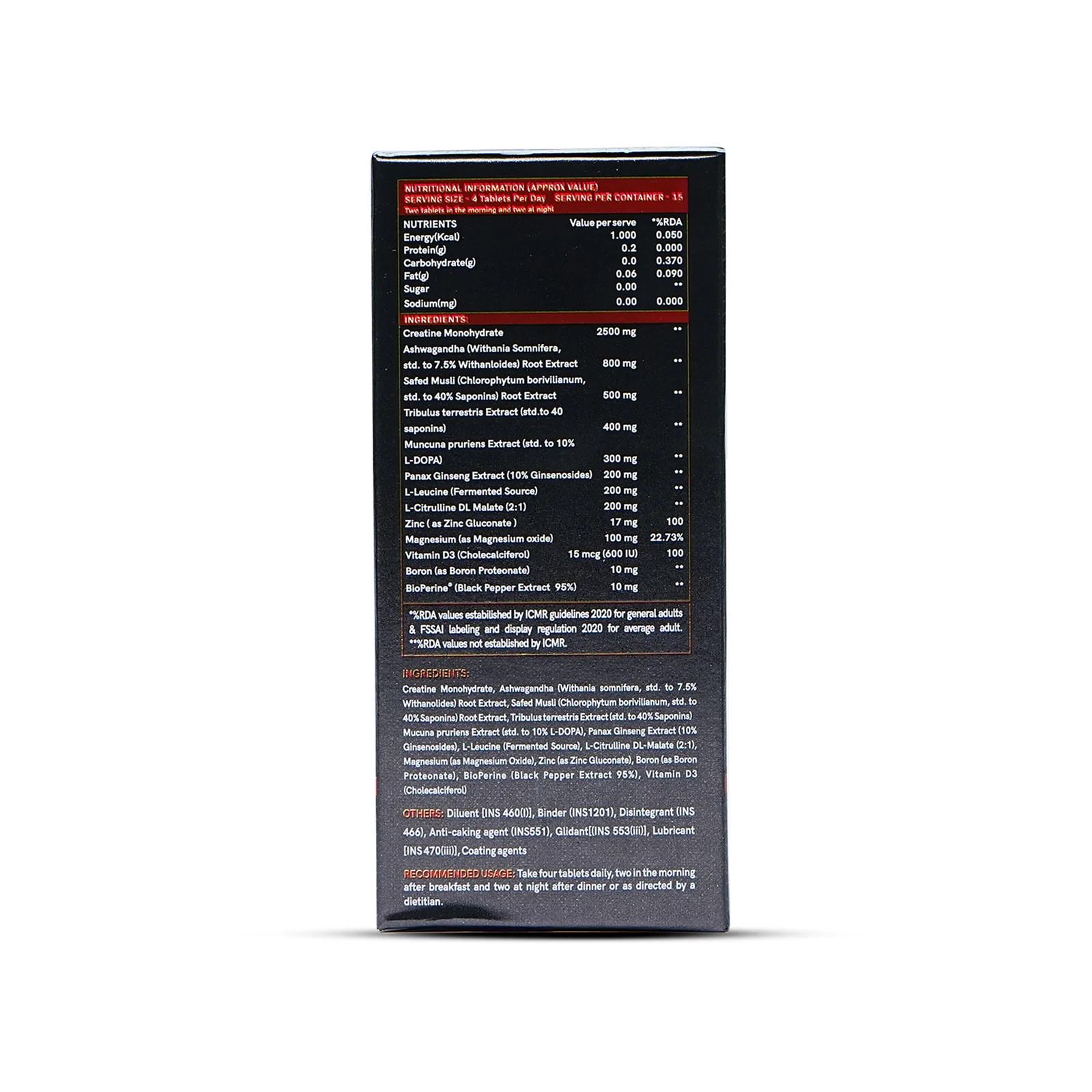 Myolabz Myocore Strength & Muscle Support | 60 Tablets - Image 2