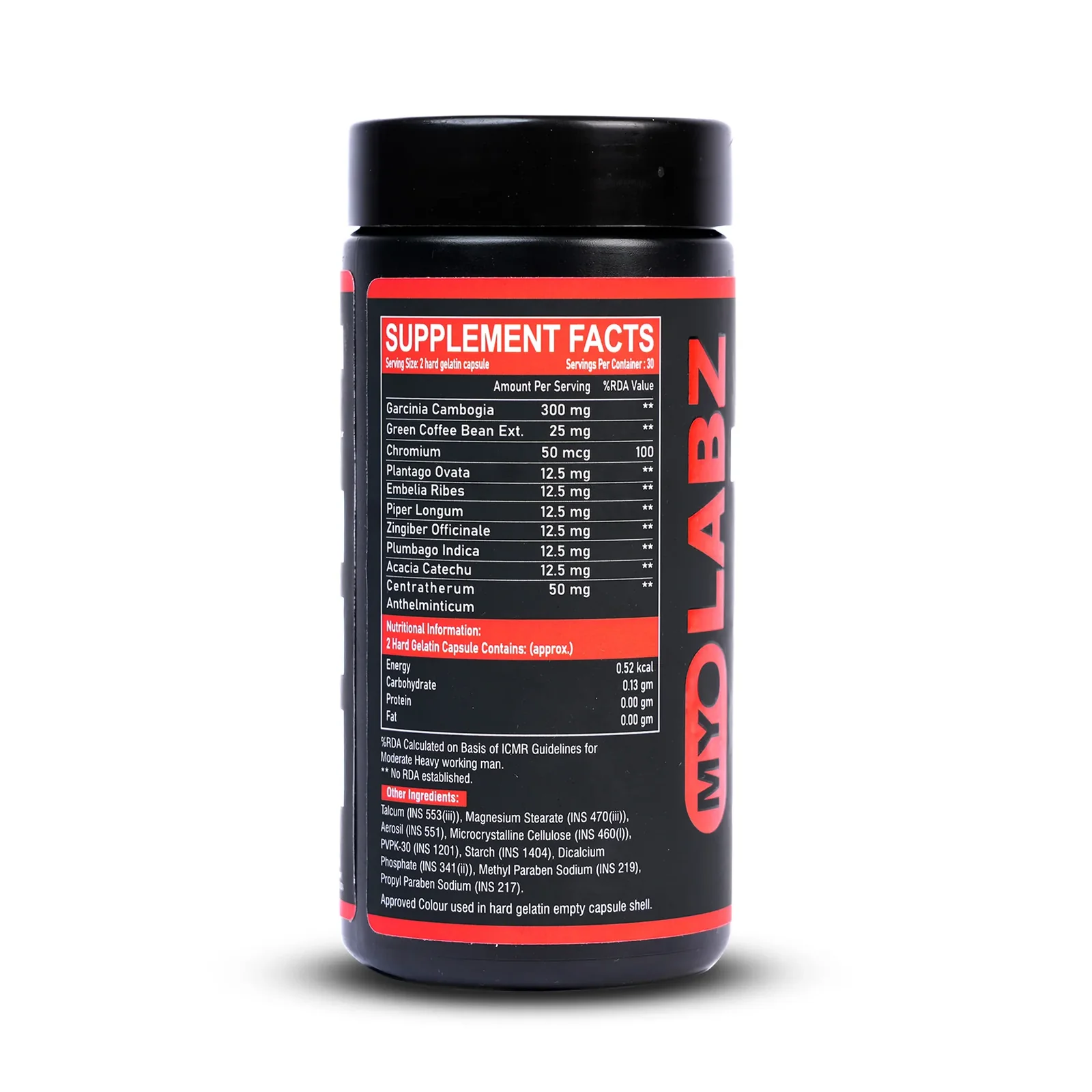Myolabz Fat Burner Capsules - Image 3